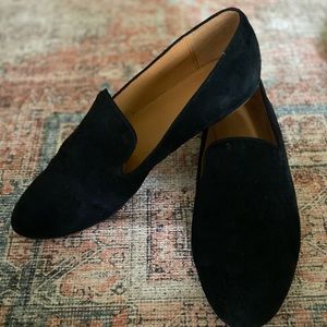 J Crew black loafers